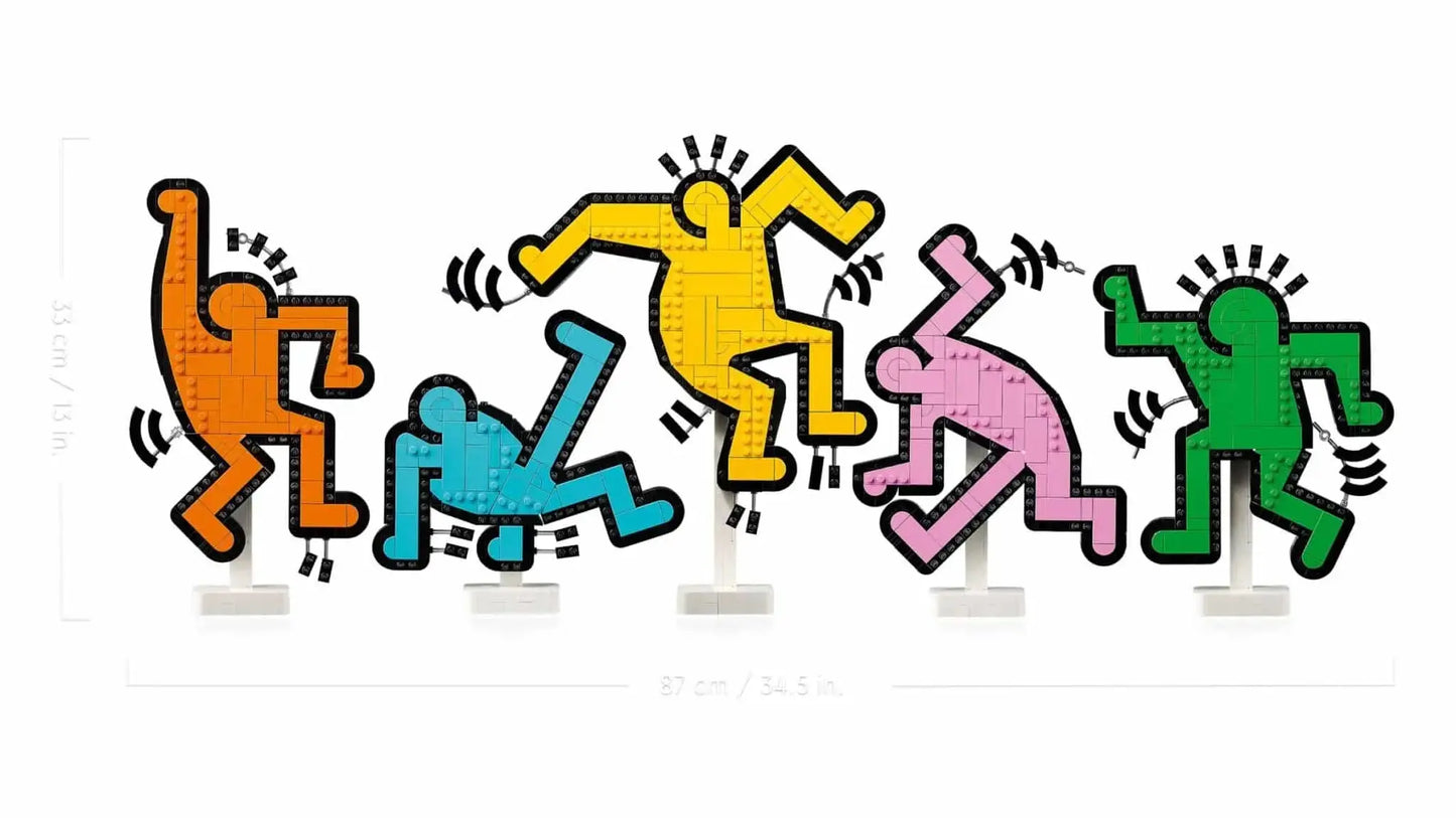 LEGO Art ✨ Keith Haring - Dancing Figures (31216) - TAMISHAE
